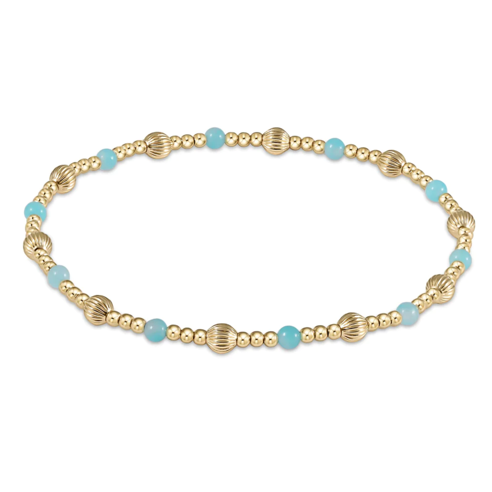 enewton enewton Dignity Sincerity Pattern 4mm Bead Bracelet