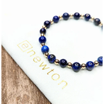 enewton Grateful Pattern 6mm Bead Bracelet - Lapis