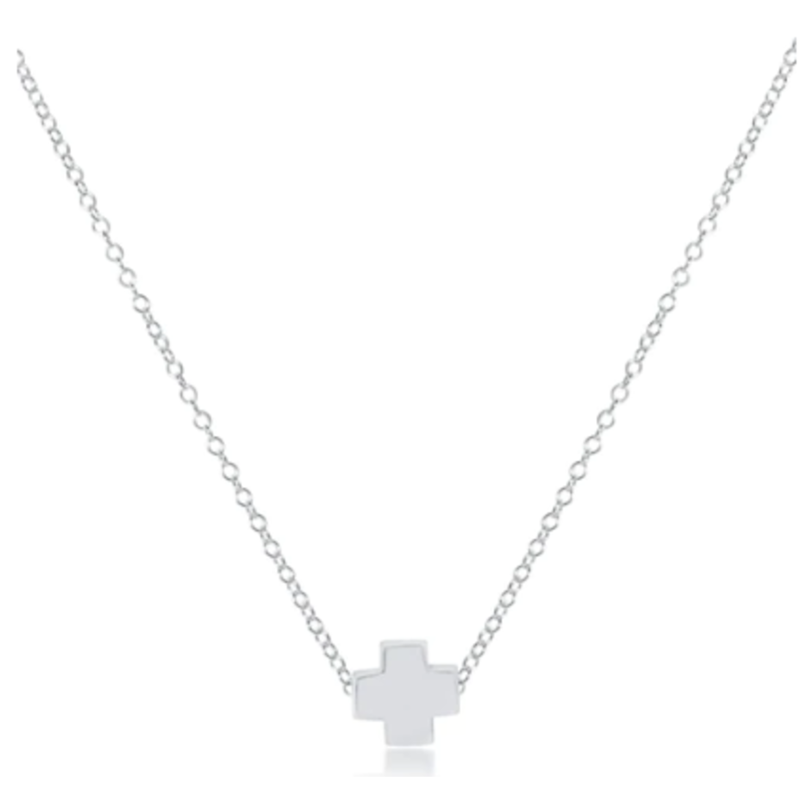 enewton 16" Necklace Sterling - Signature Cross Sterling