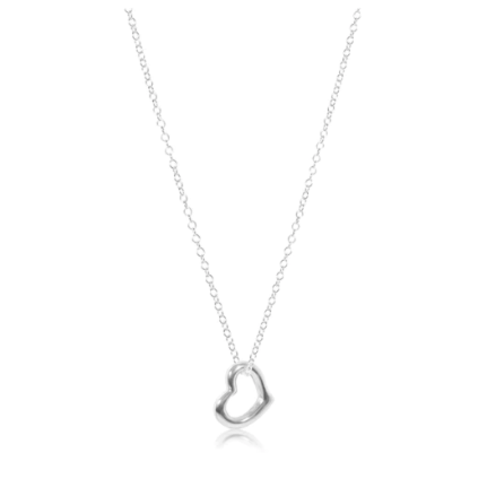 enewton RETURNED - 16" necklace Sterling - Love Sterling Charm