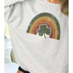 Vintage Rainbow Clover Sweatshirt