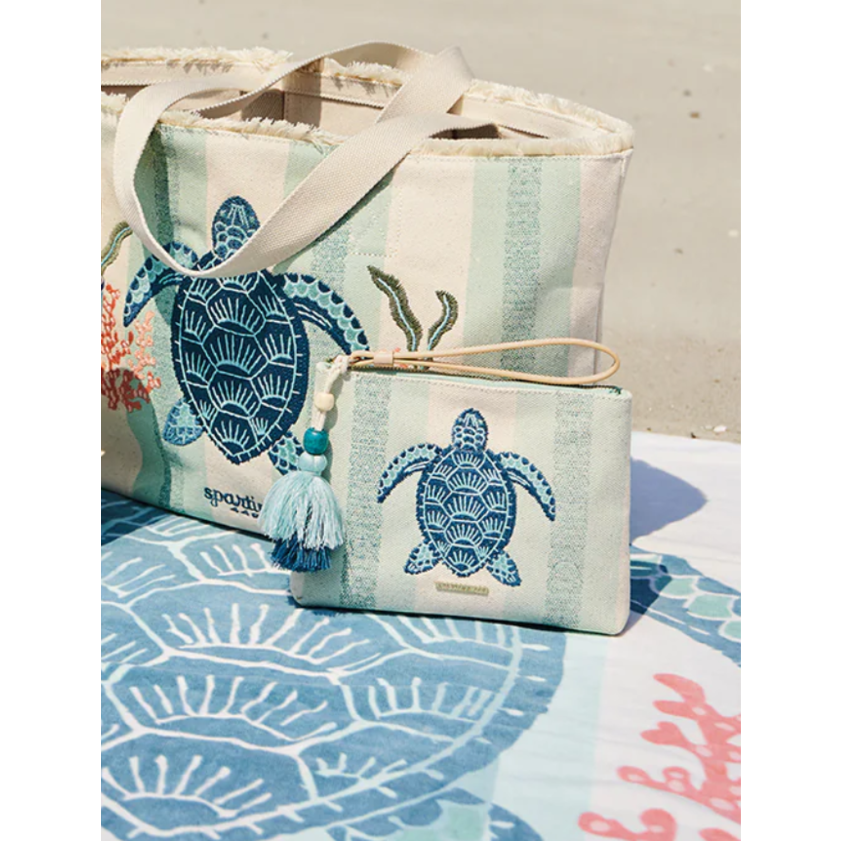 Beach Tote Sea Turtle