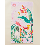 Beach Towel Tropic Flamingo