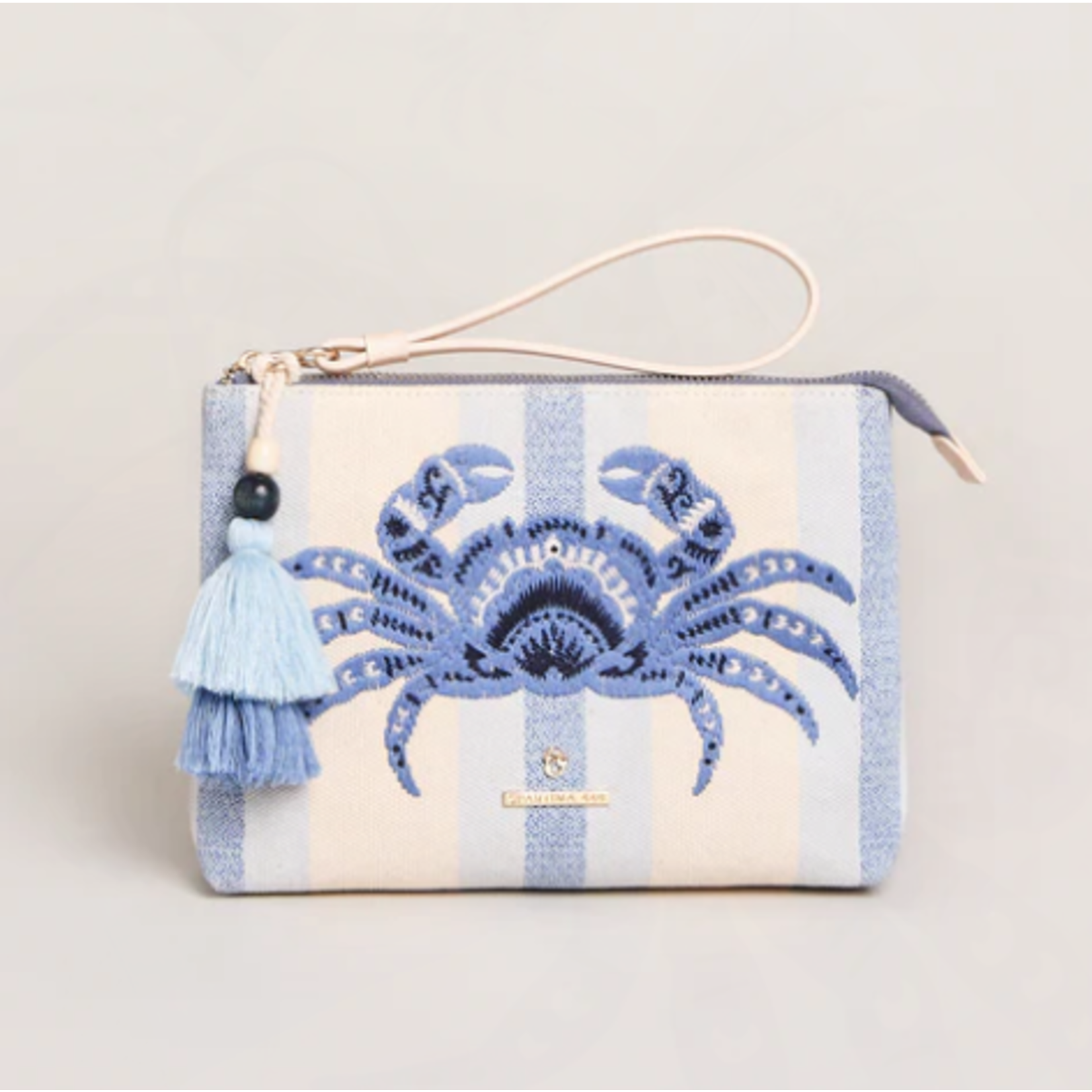 Carina Wristlet Blue Crab