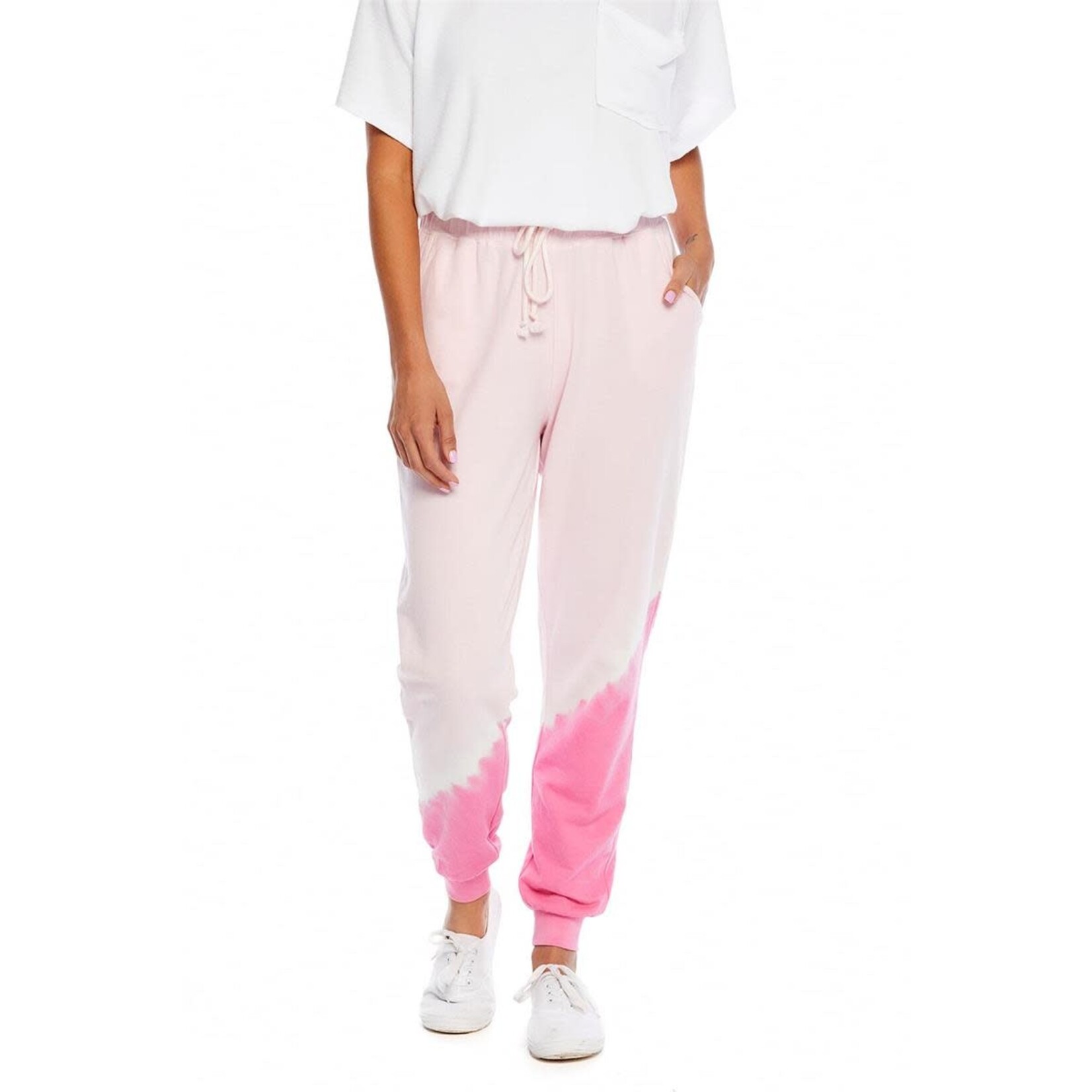 Mud Pie Wheeler Jogger Pant - Pink (X-Large)