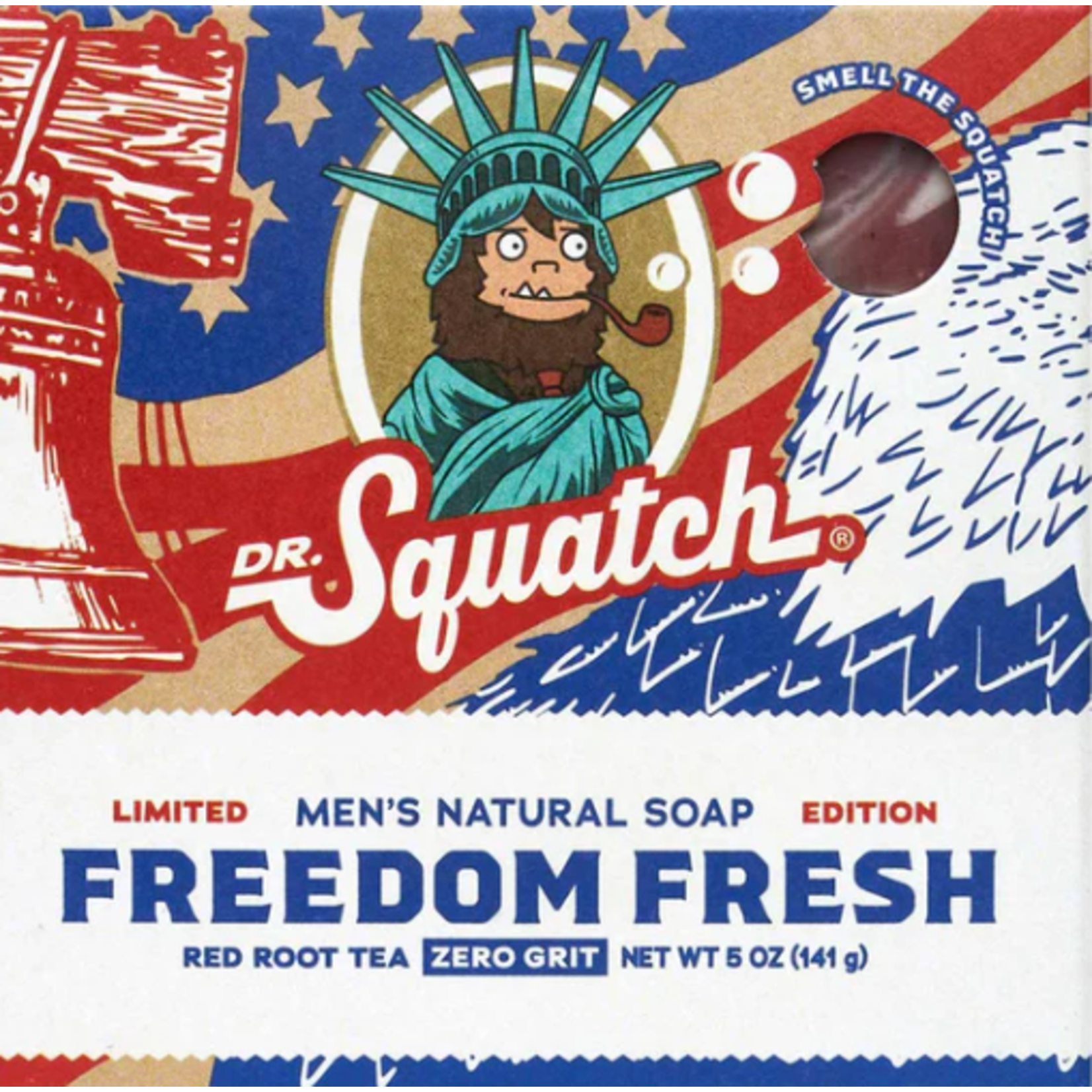 Dr. Squatch Limited Edition Dr. Squatch Freedom Fresh Bar Soap