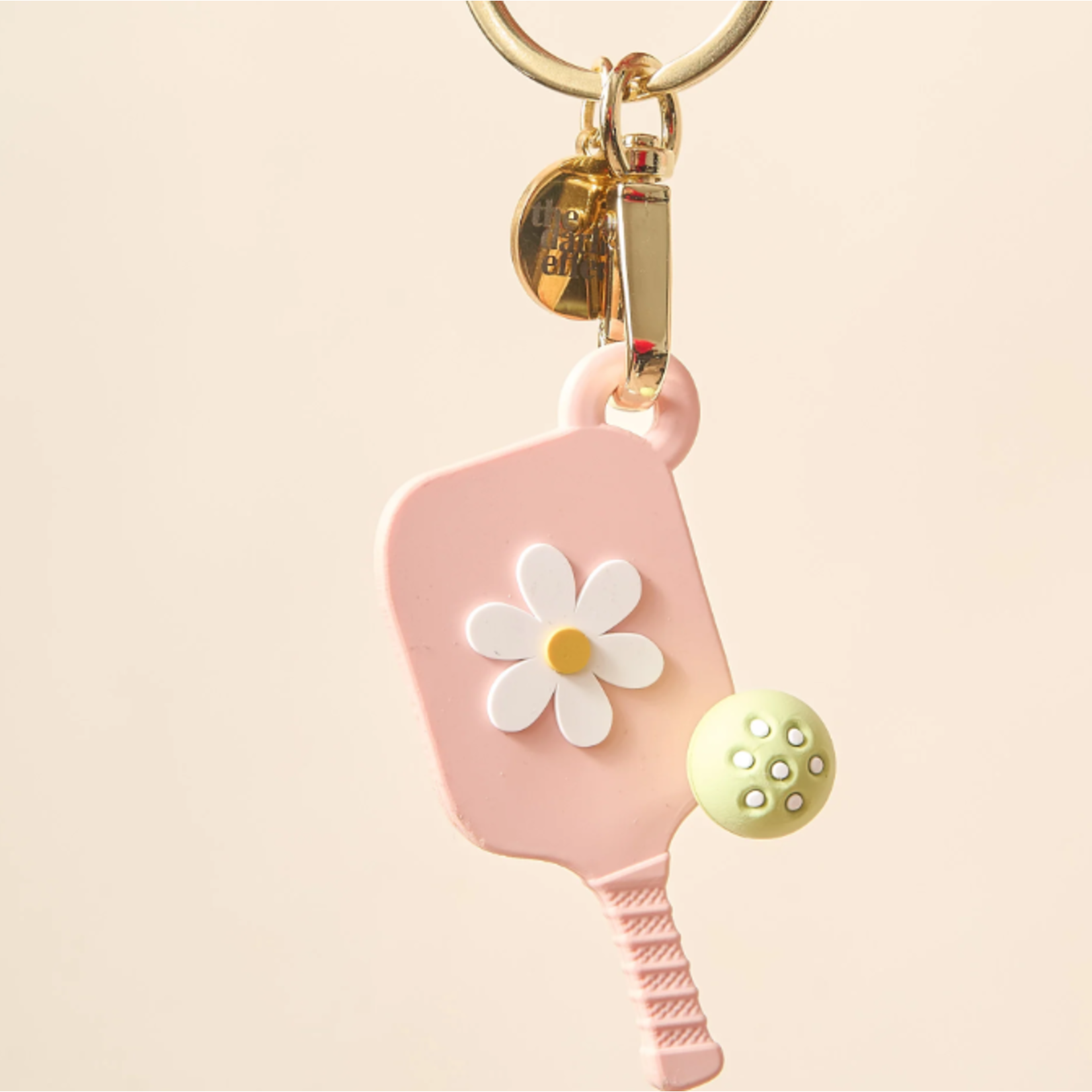 The Darling Effect Pickleball Keychain