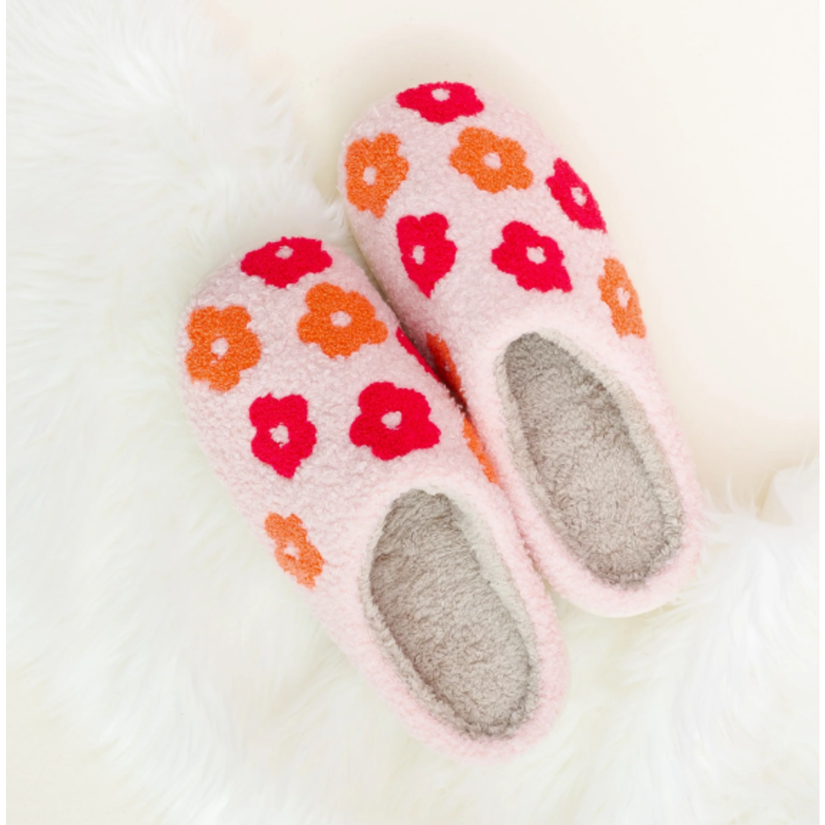 The Darling Effect Flower Slippers