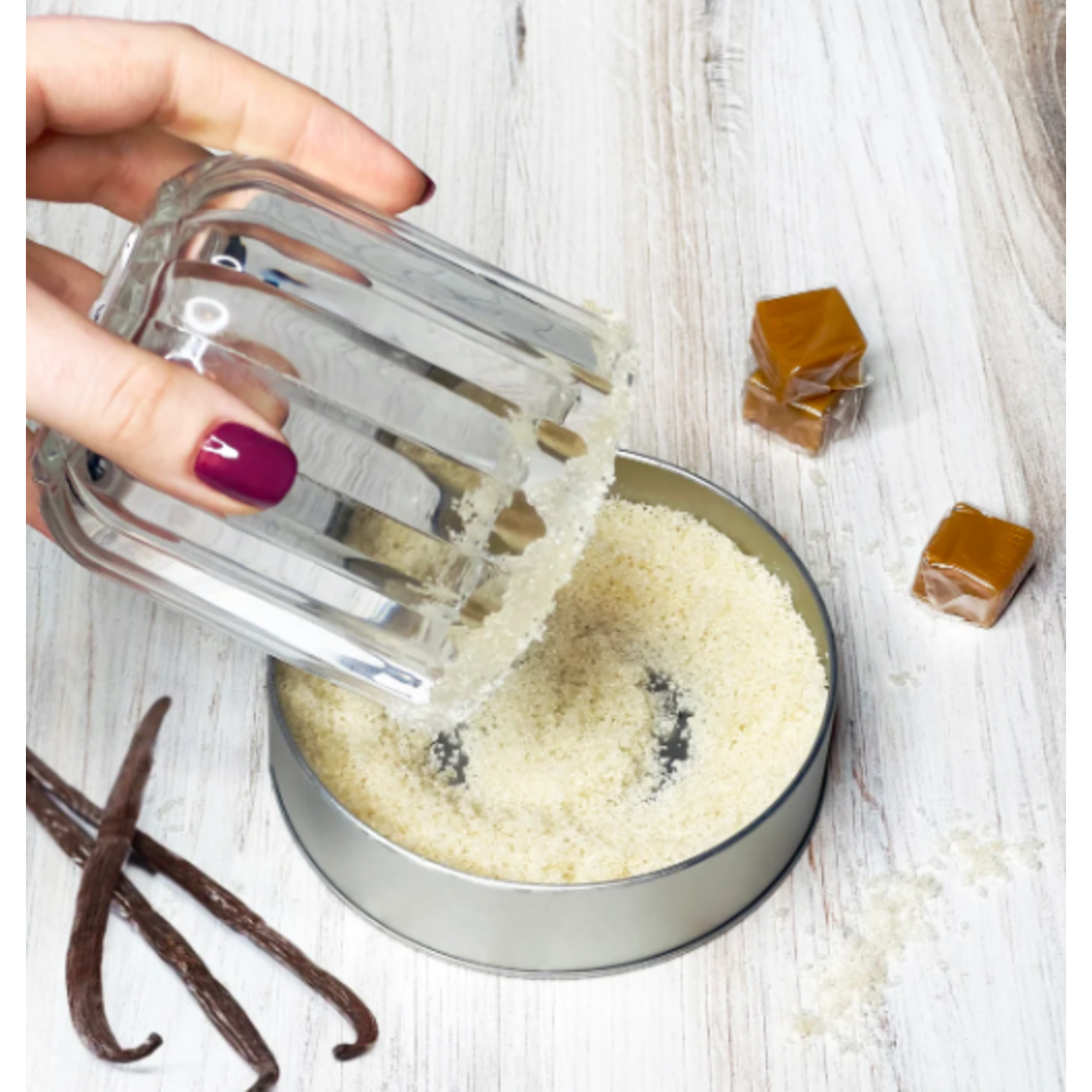 Salted Caramel Cocktail Crystals