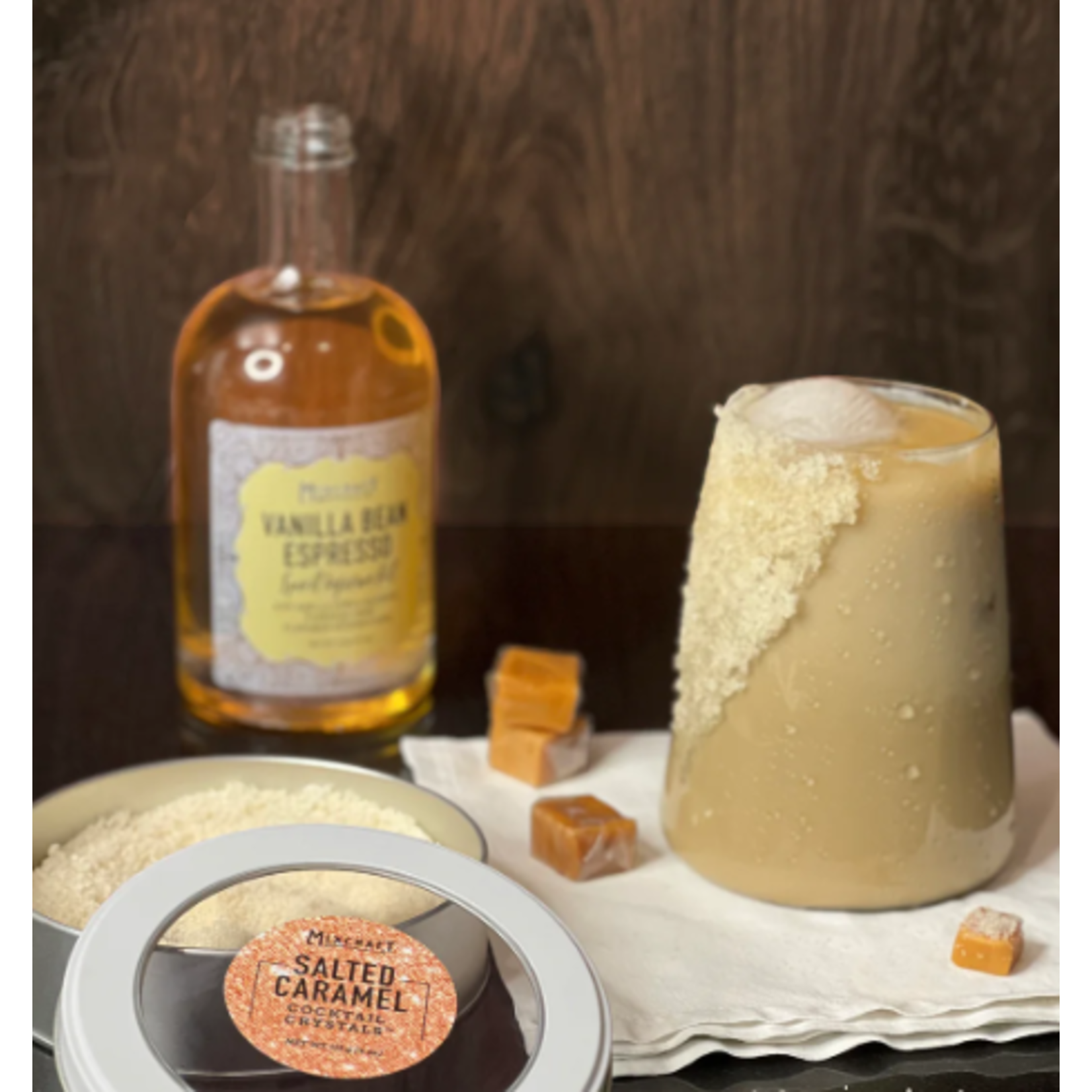 Salted Caramel Cocktail Crystals