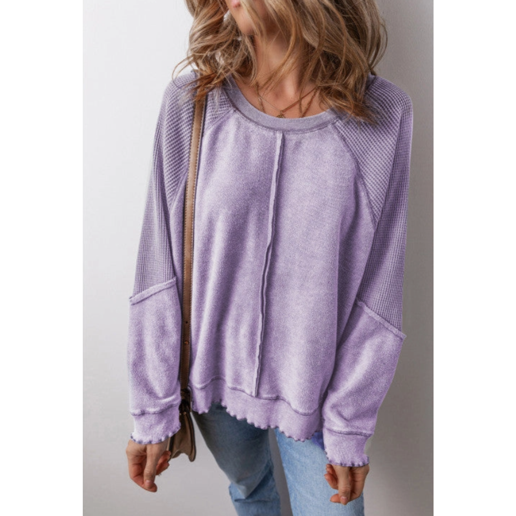 Acid Wash Sweatshirt
