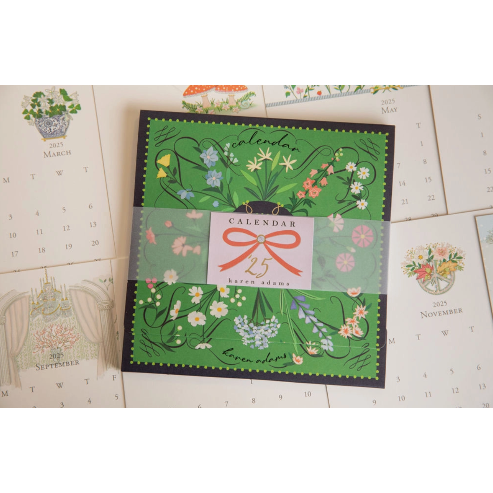 2026 Karen Adams Classic Desk Calendar Refill