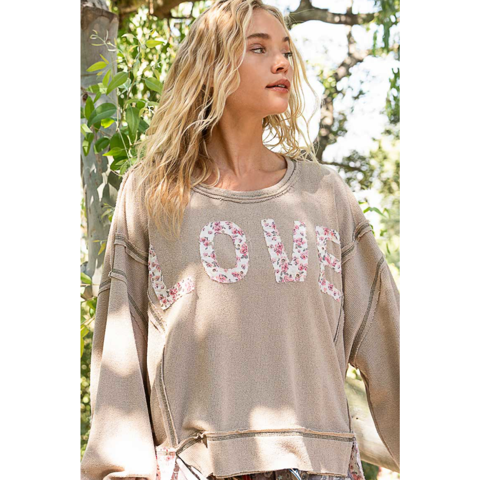 LOVE Knit Top