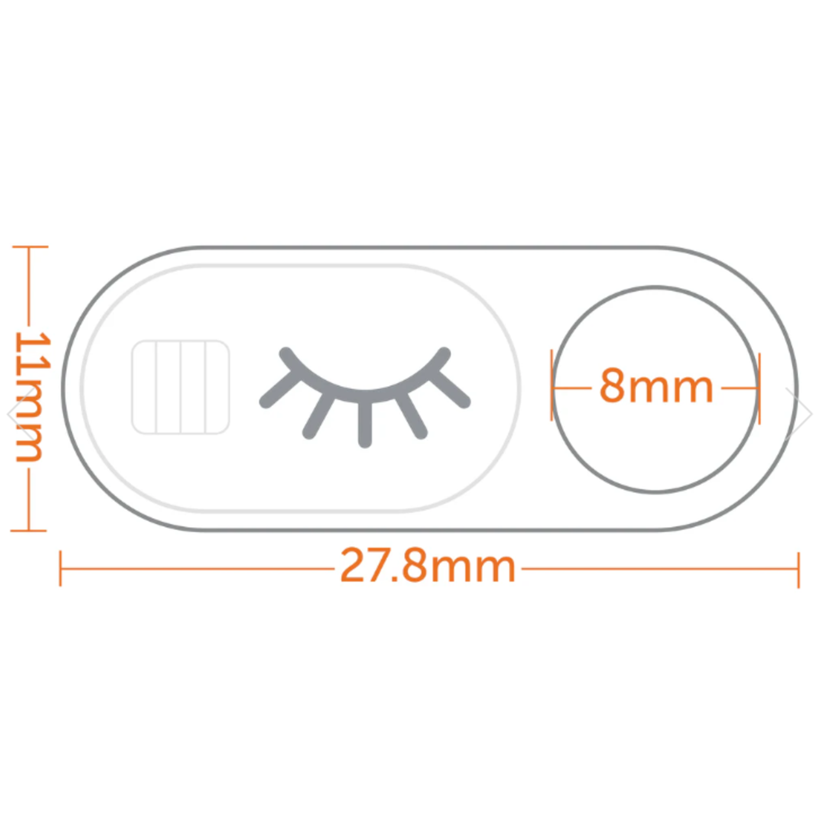 Bad Guy Blocker - Black/Pink Lashes