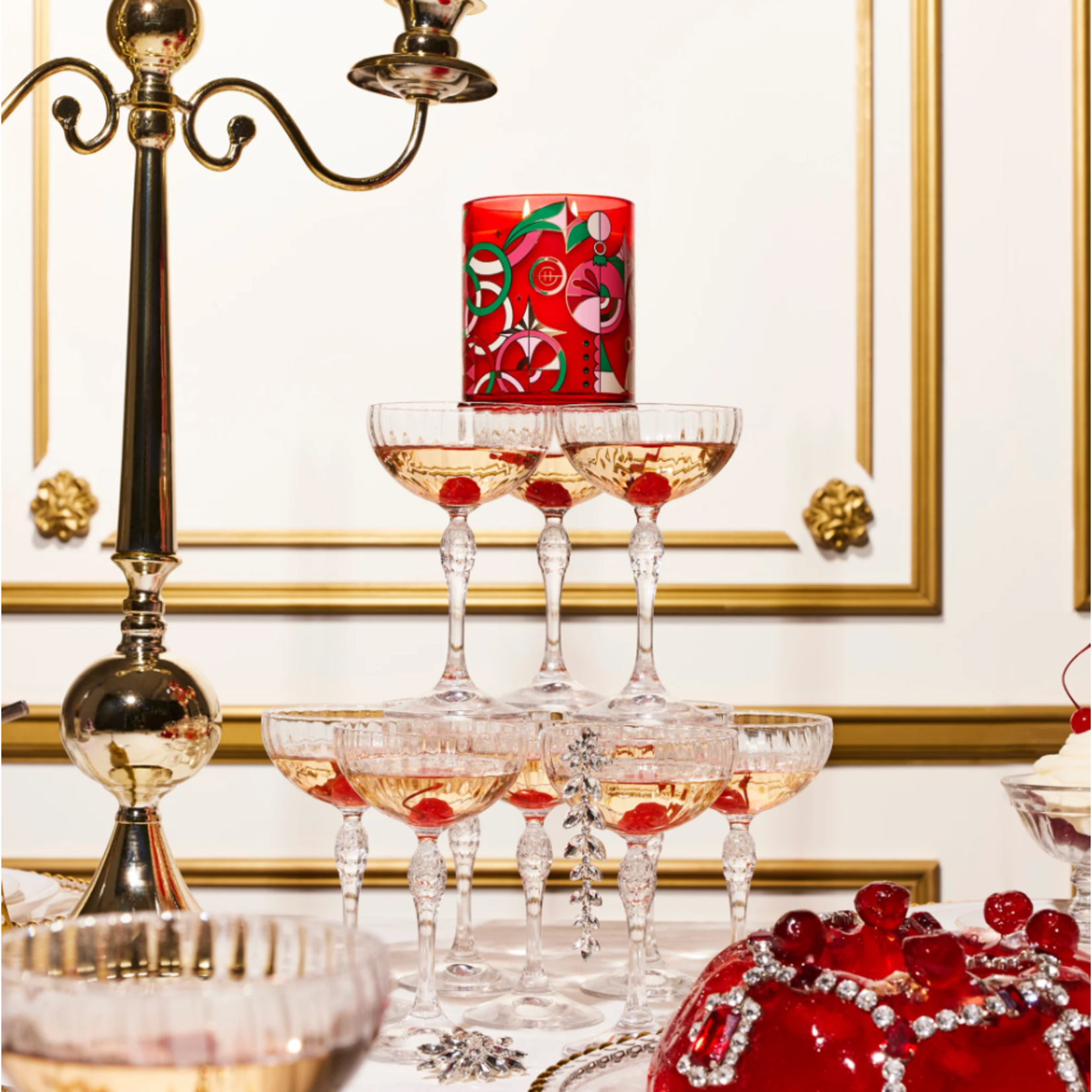 Glasshouse Fragrances Night Before Christmas 13.4oz Candle