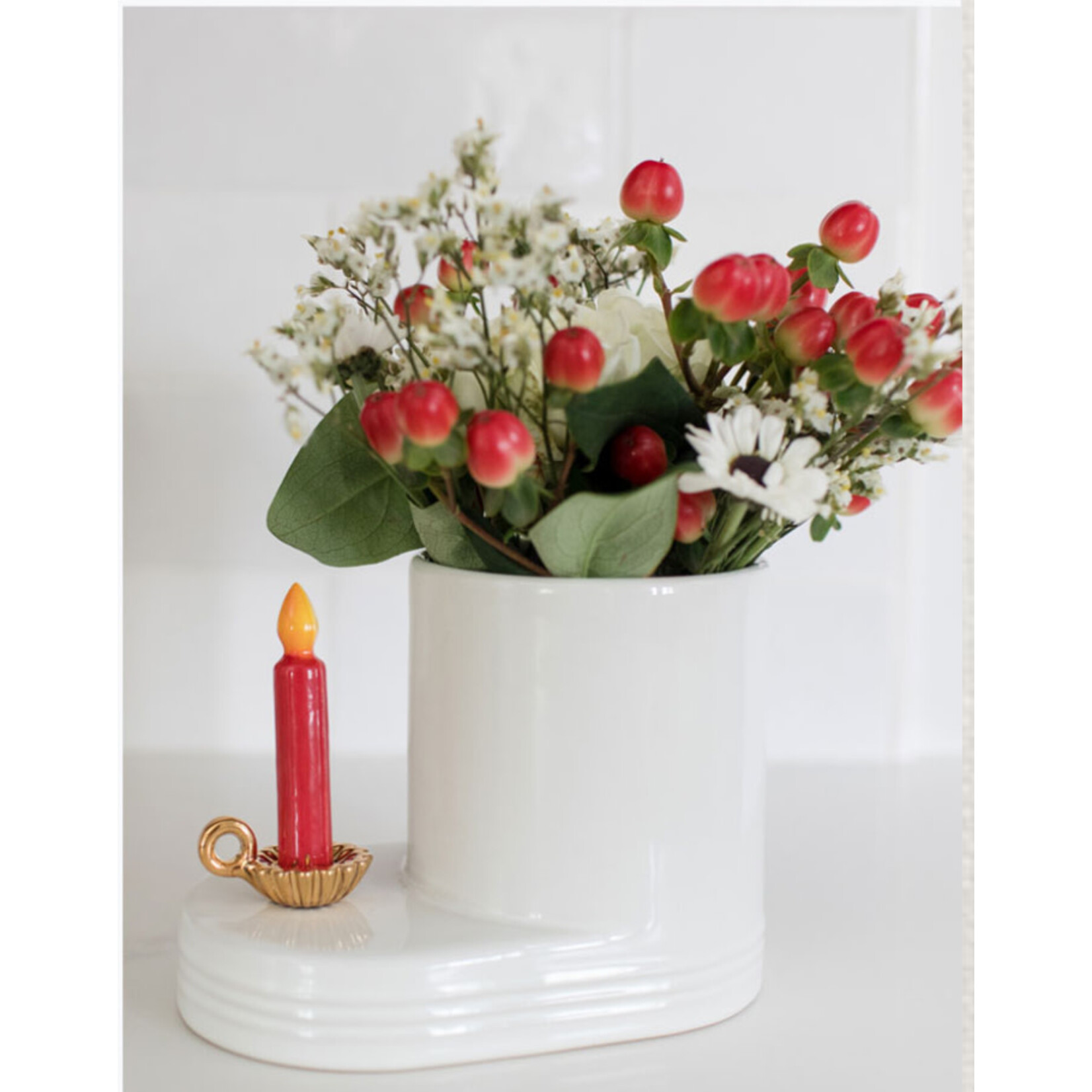 Nora Fleming Light the Way Candle Mini
