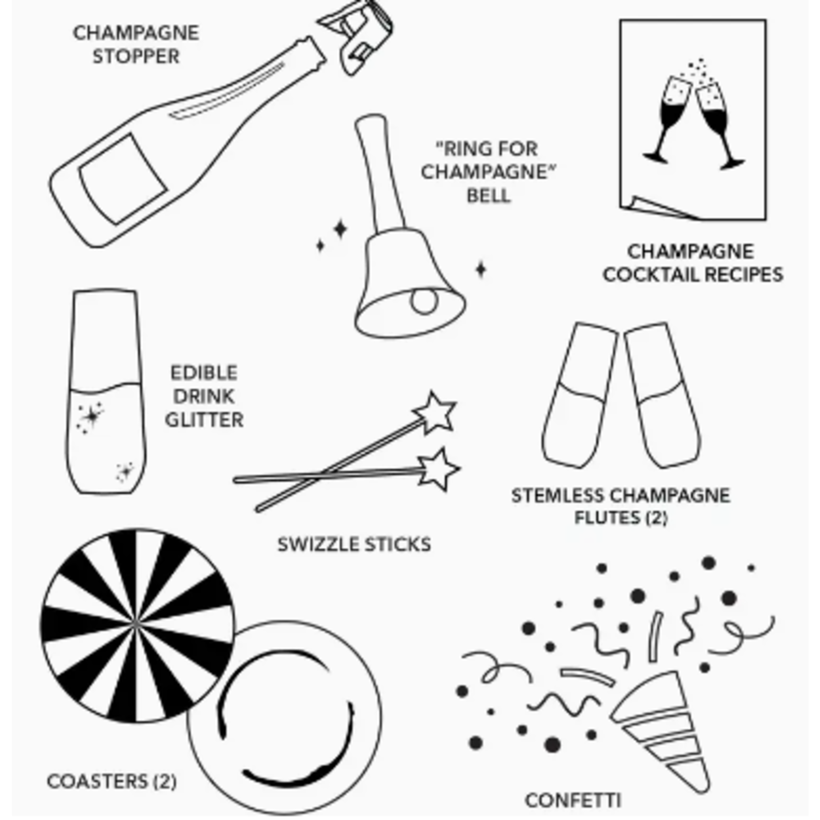 This Calls For Bubby Champagne Kit