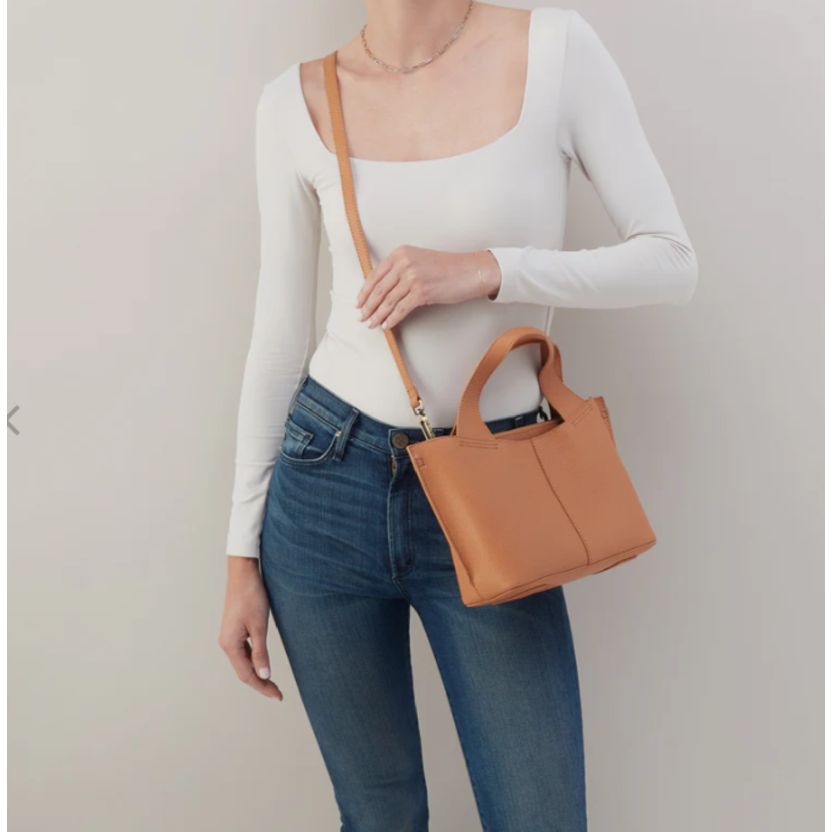 Vida Small Tote - Biscuit
