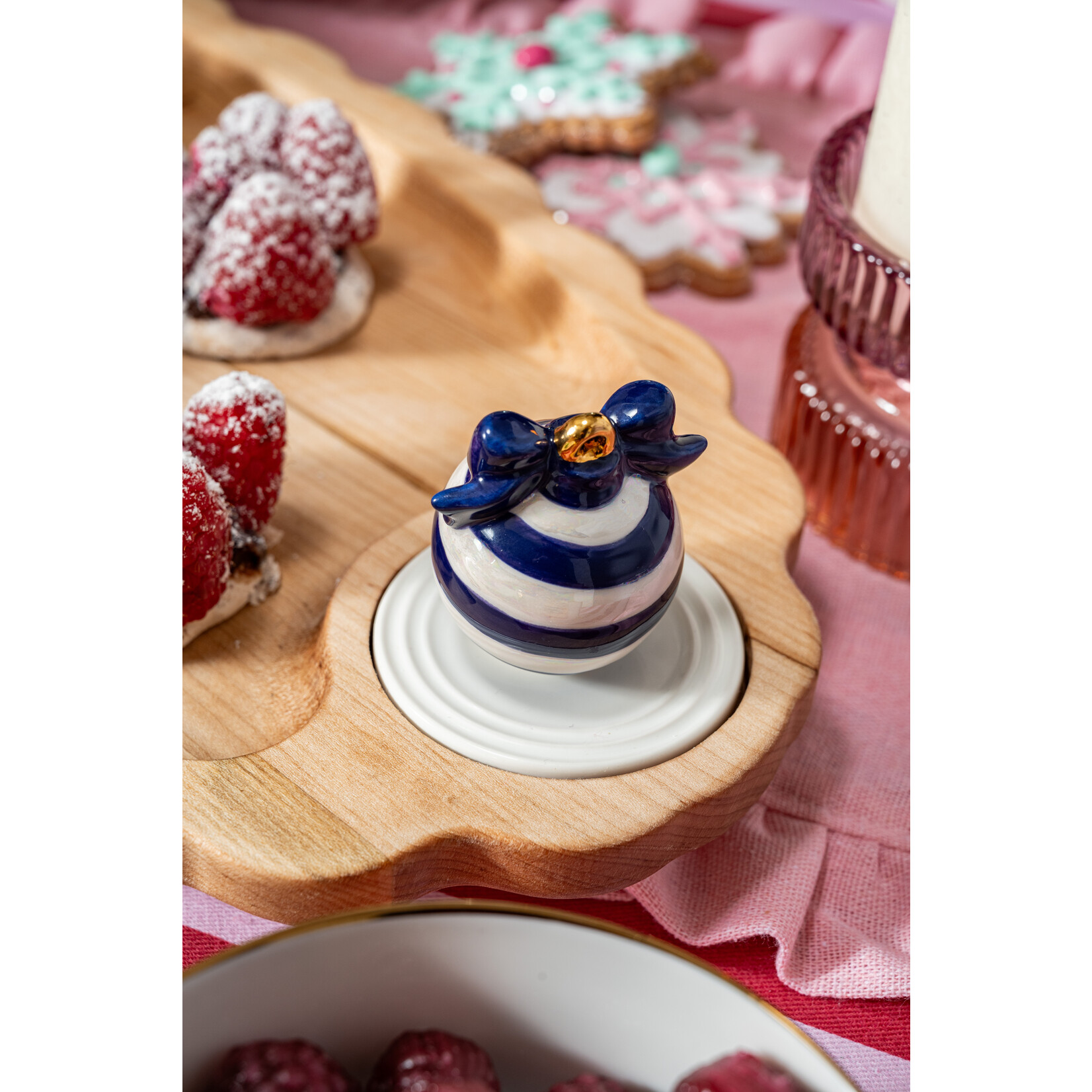 Nora Fleming Deck the Halls (blue ornament)