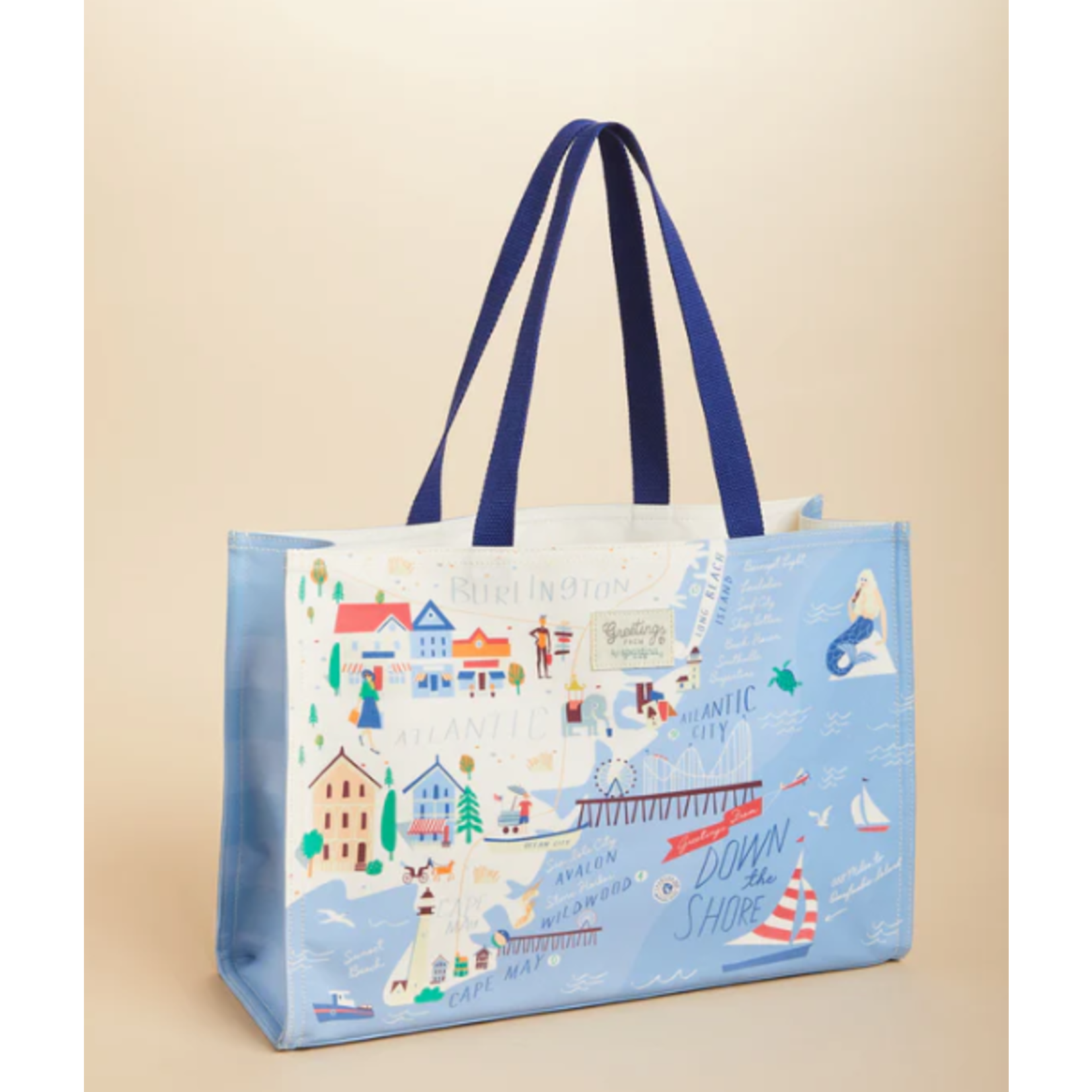 Market Tote Down The Shore