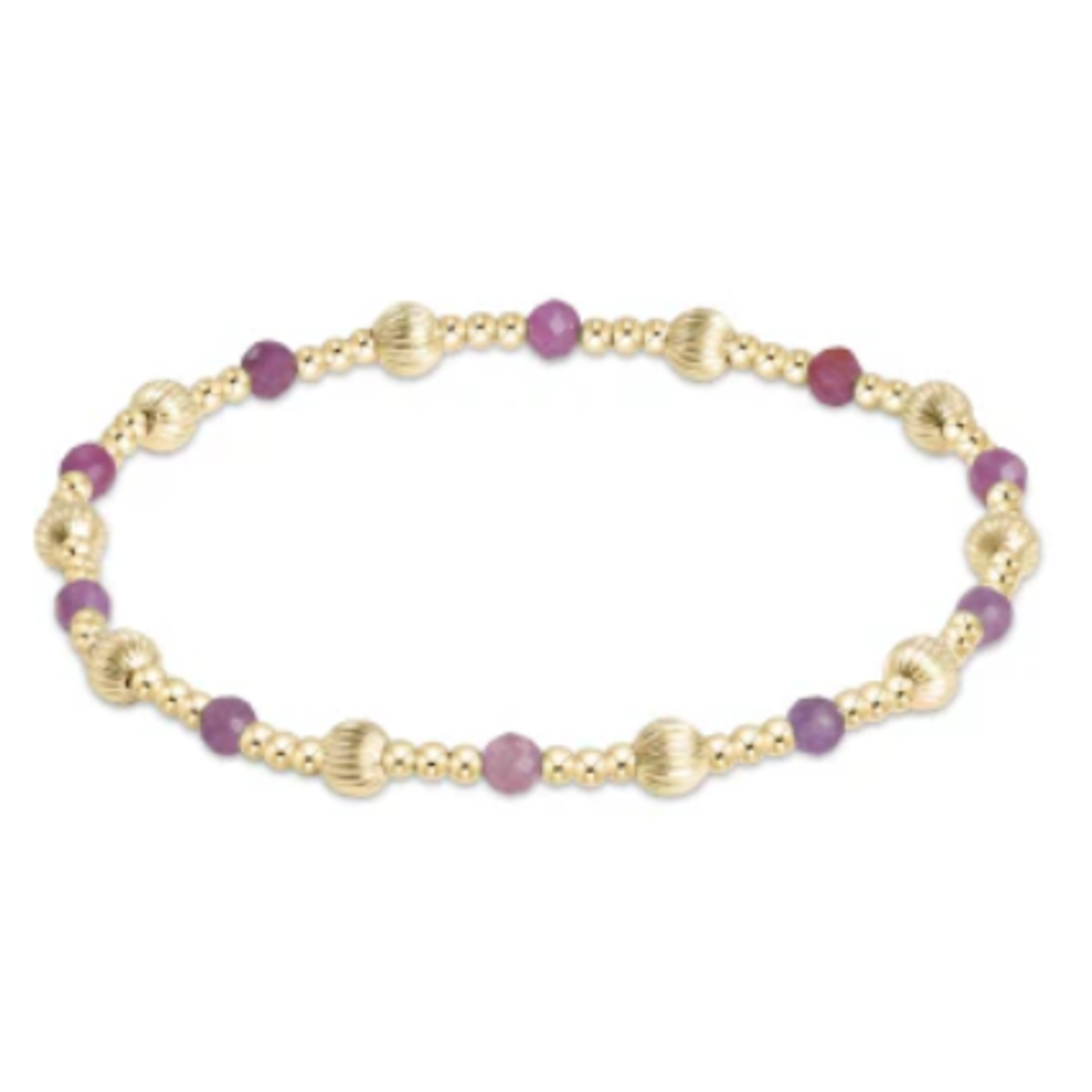 enewton enewton Dignity Sincerity Pattern 4mm Bead Bracelet