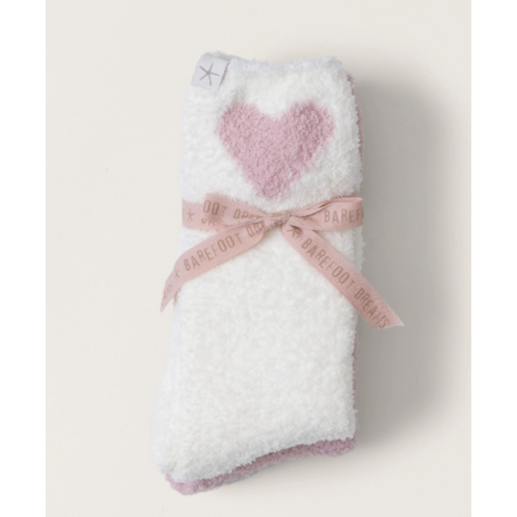 Barefoot Dreams Cozy Chic Heart Print Sock Set