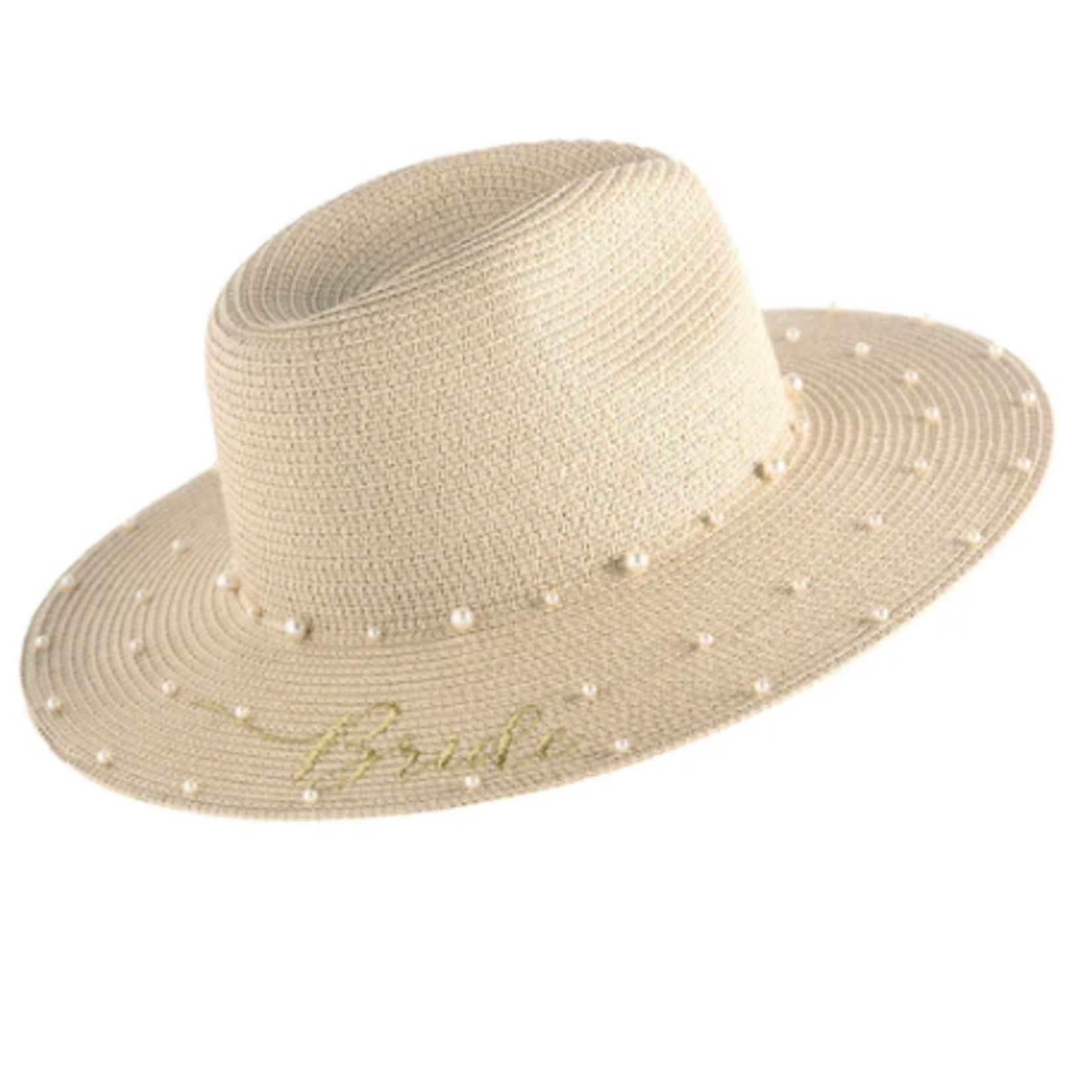 Bride Pearl Hat, Natural