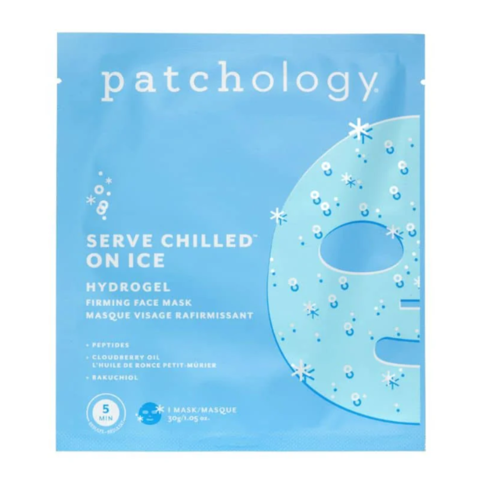 On Ice Hydrogel Firming Face Mask