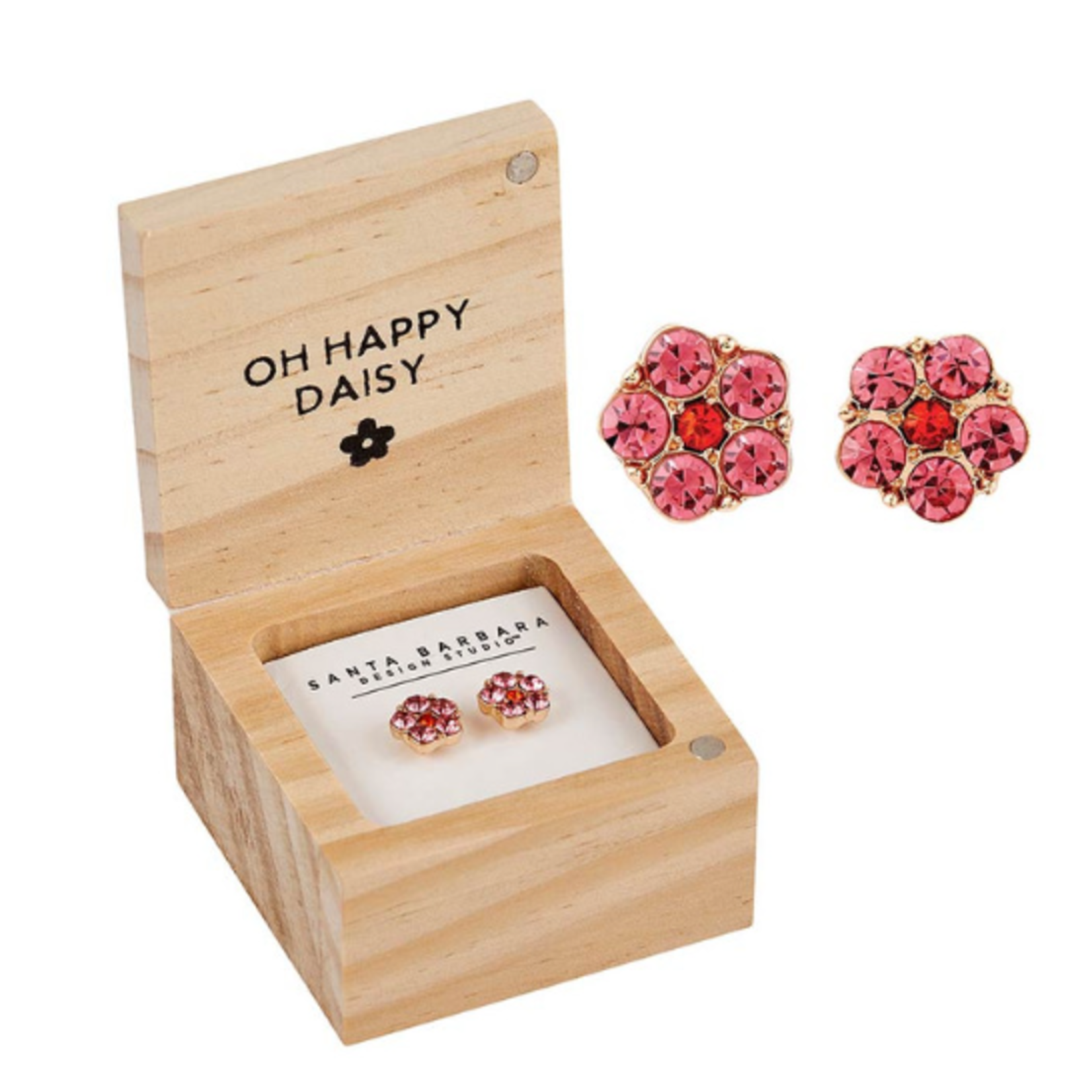 Earring Treasure Box - Daisy