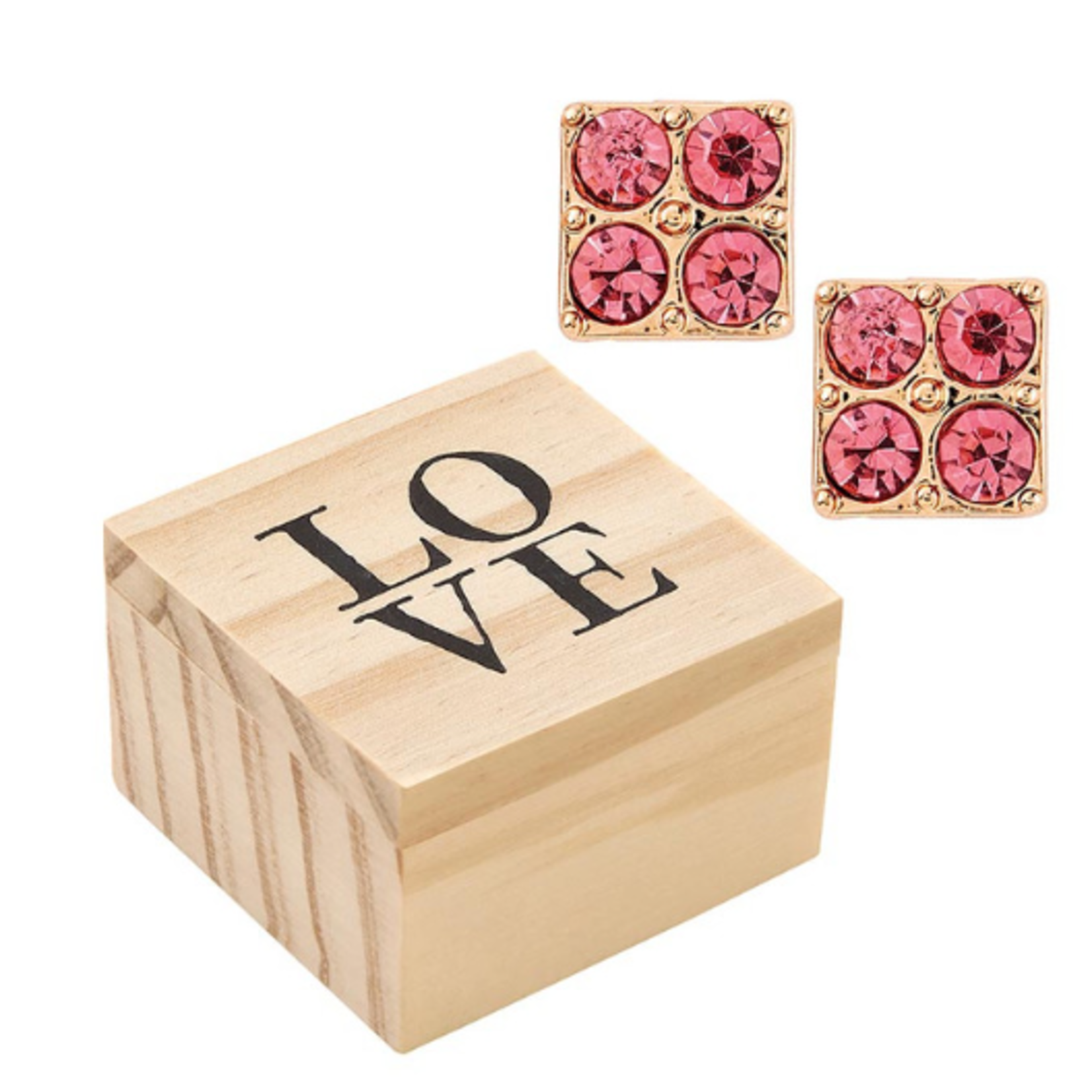 Earring Treasure Box - Love