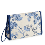 Fiorella Zip Pouch, Blue