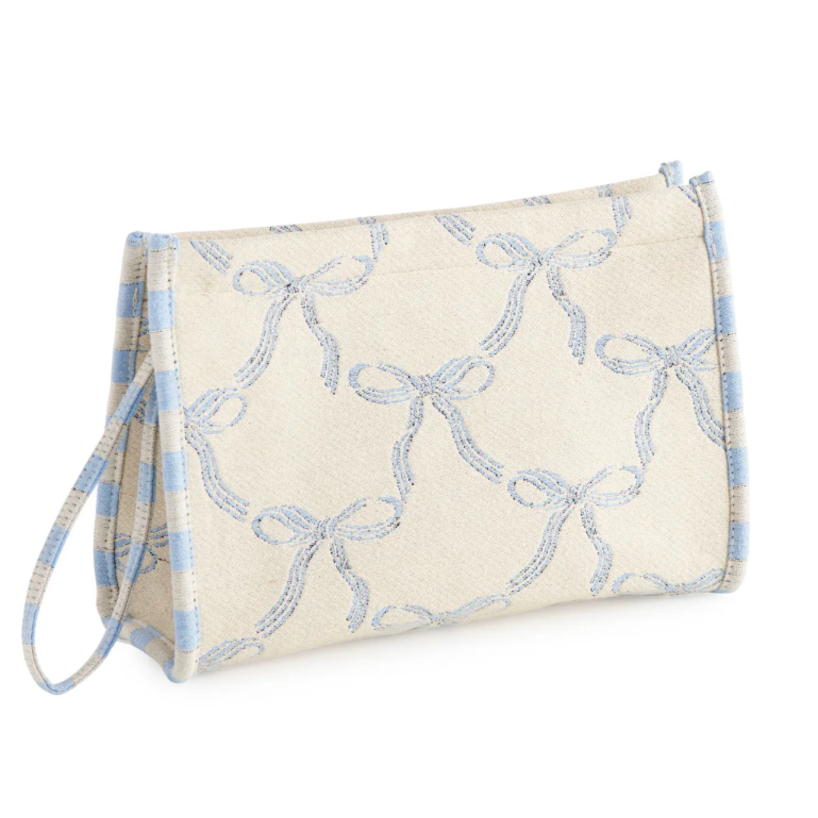 Bella Zip Pouch, Blue