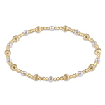enewton Dignity Sincerity Pattern 4mm Bead Bracelet - Pearl