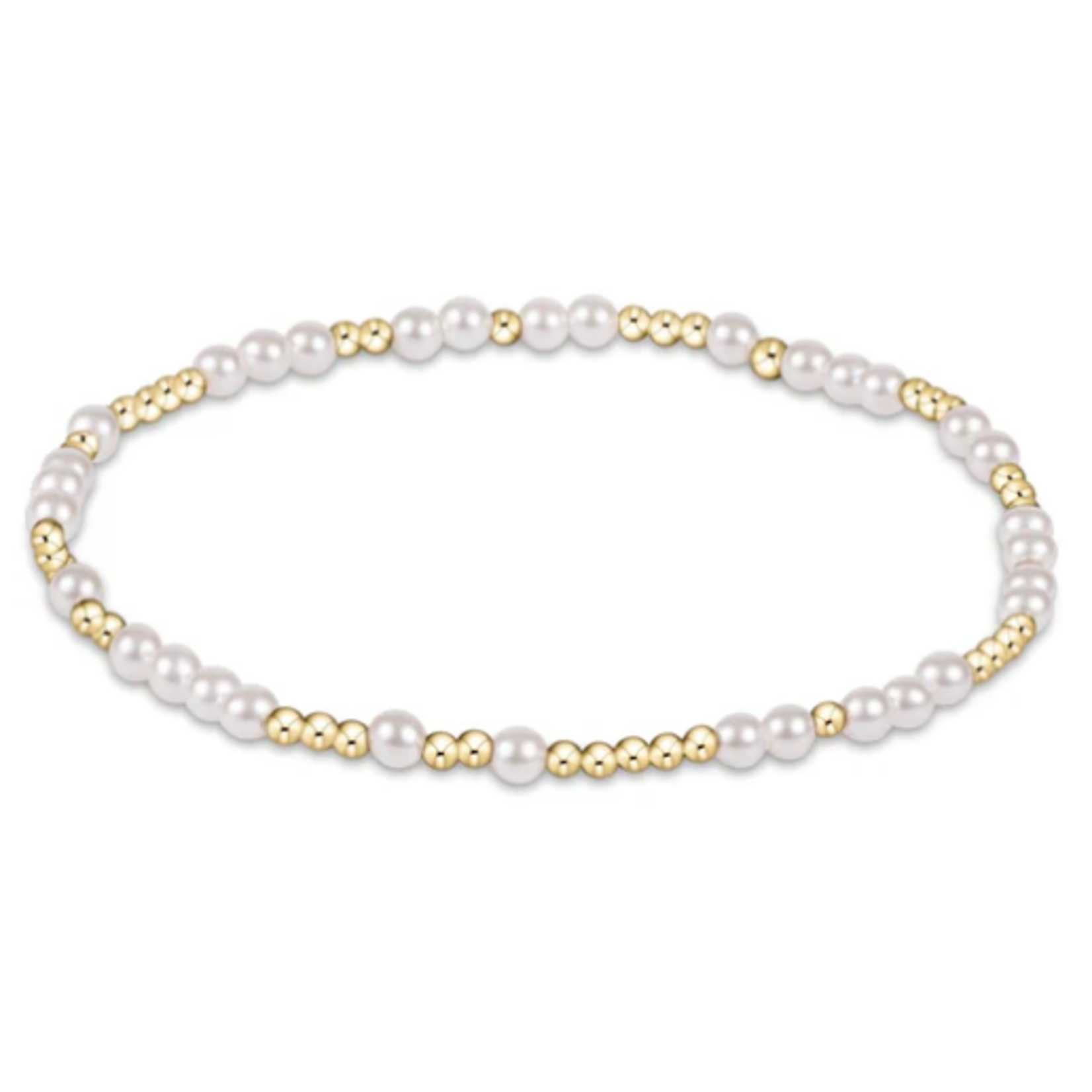 enewton Hope Unwritten Bracelet 3mm - Pearl