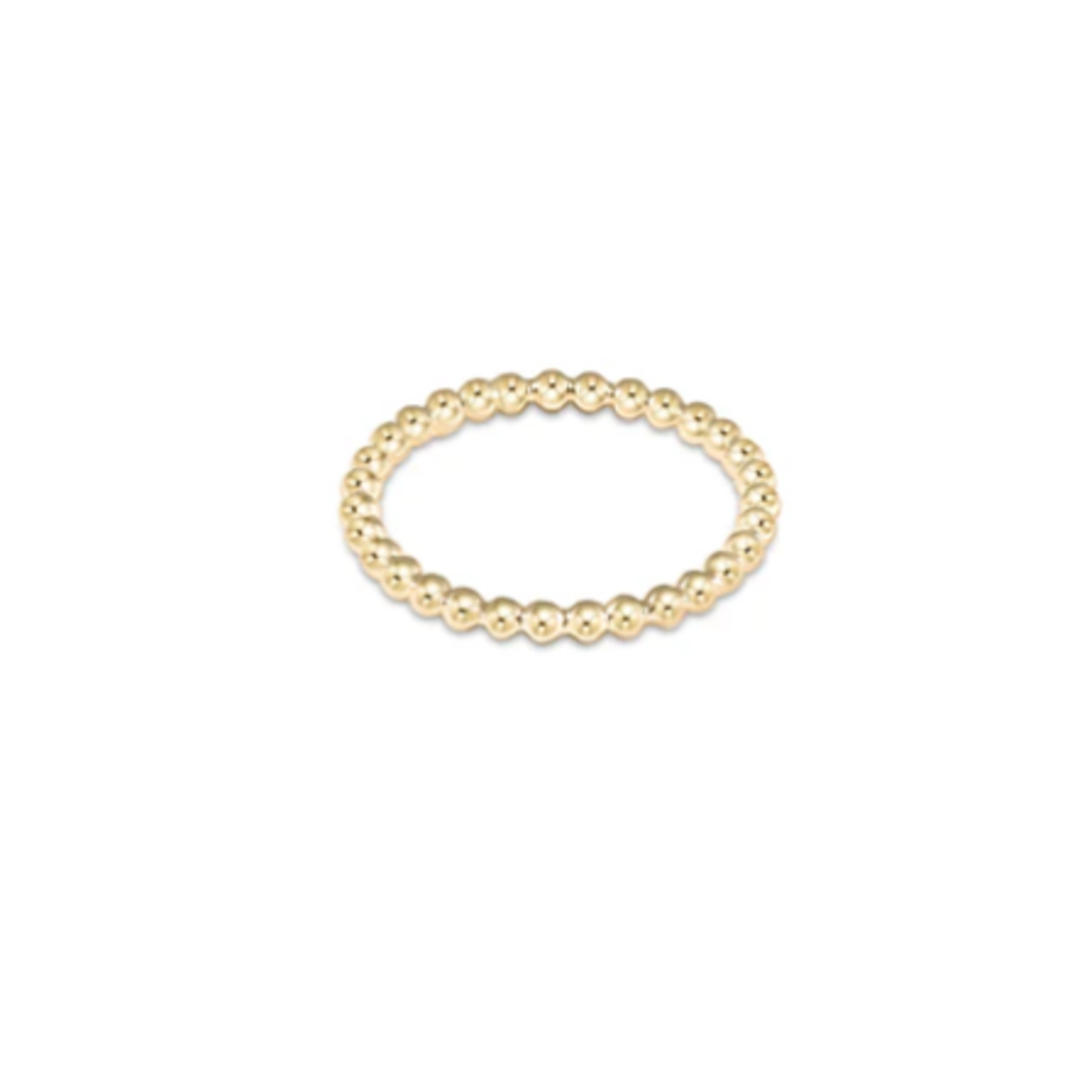 enewton Classic Gold 2mm Bead Ring