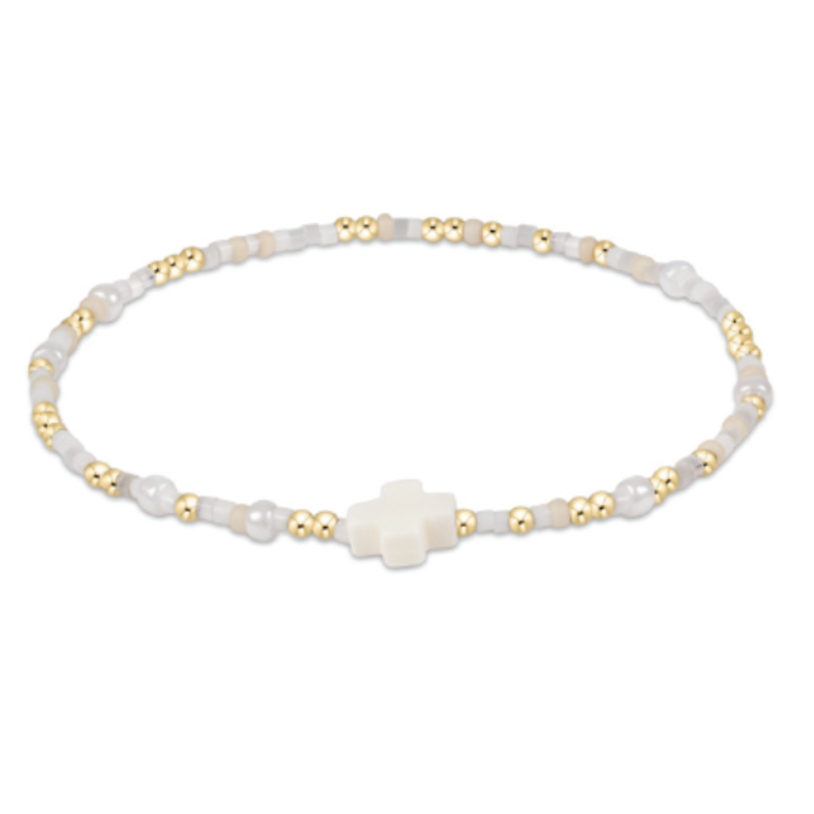 enewton Hope Unwritten Signature Cross Bracelet Call Me On My Shellphone