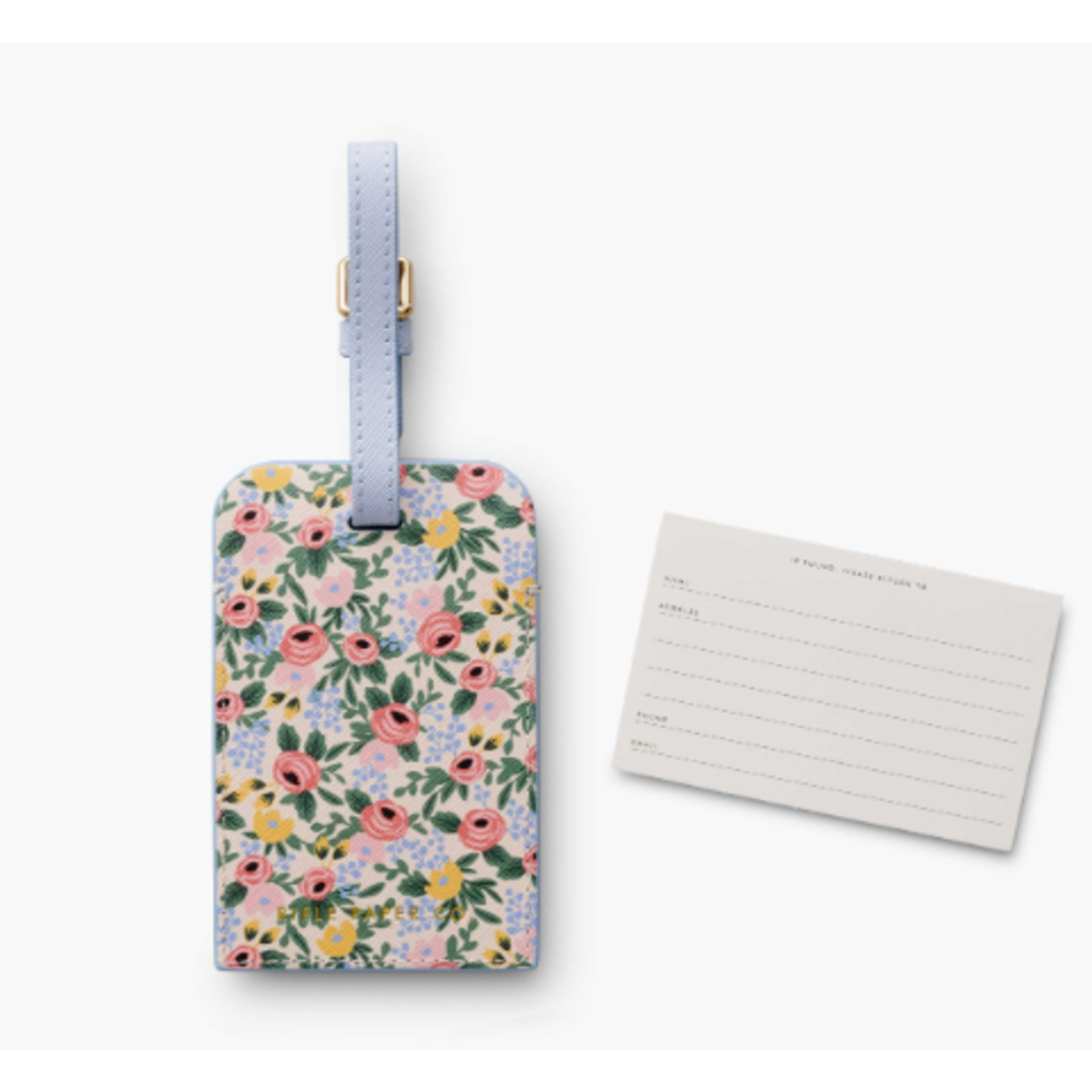 Rifle Paper Co. Rosa Luggage Tag