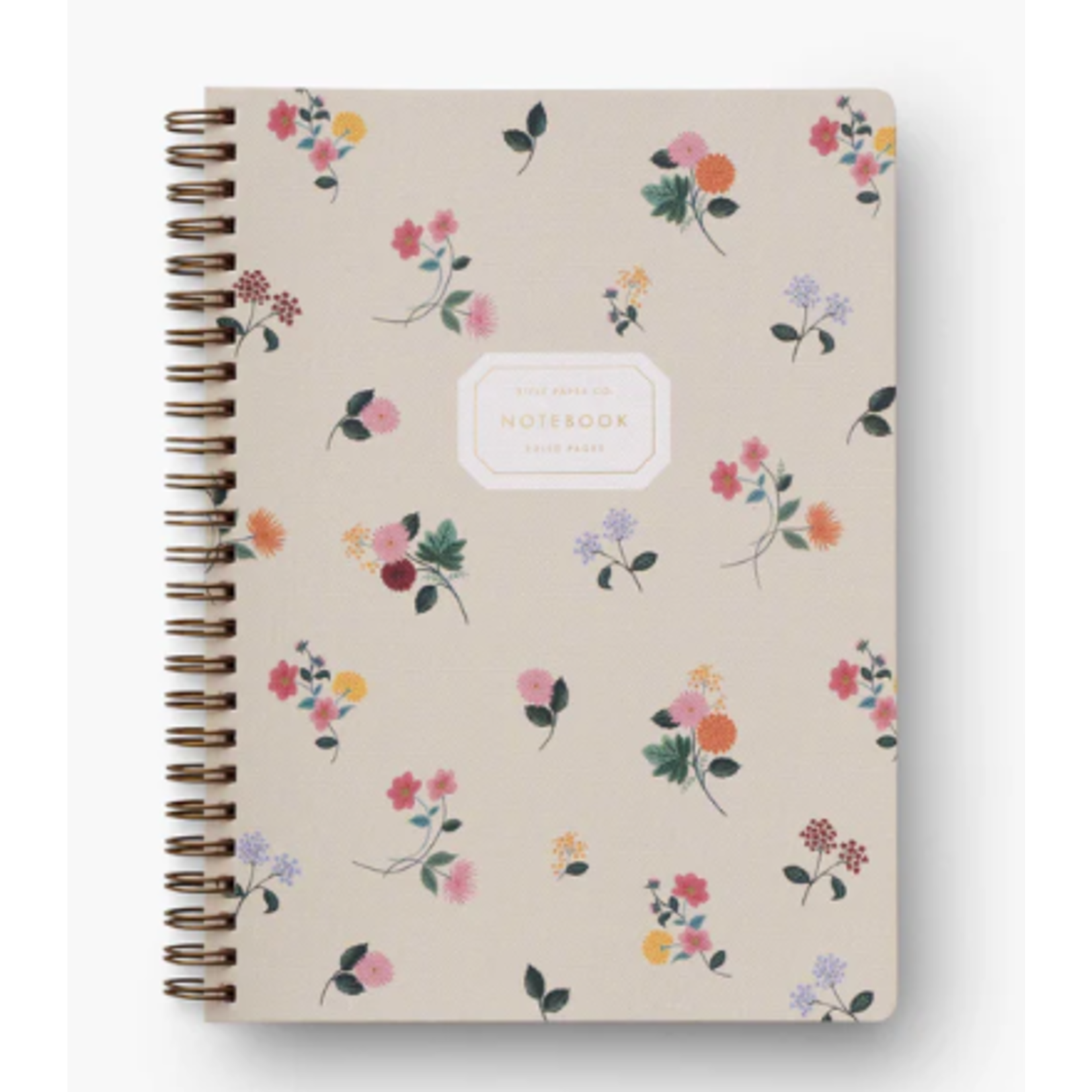 Rifle Paper Co. Ditsy Dahlia Spiral Notebook
