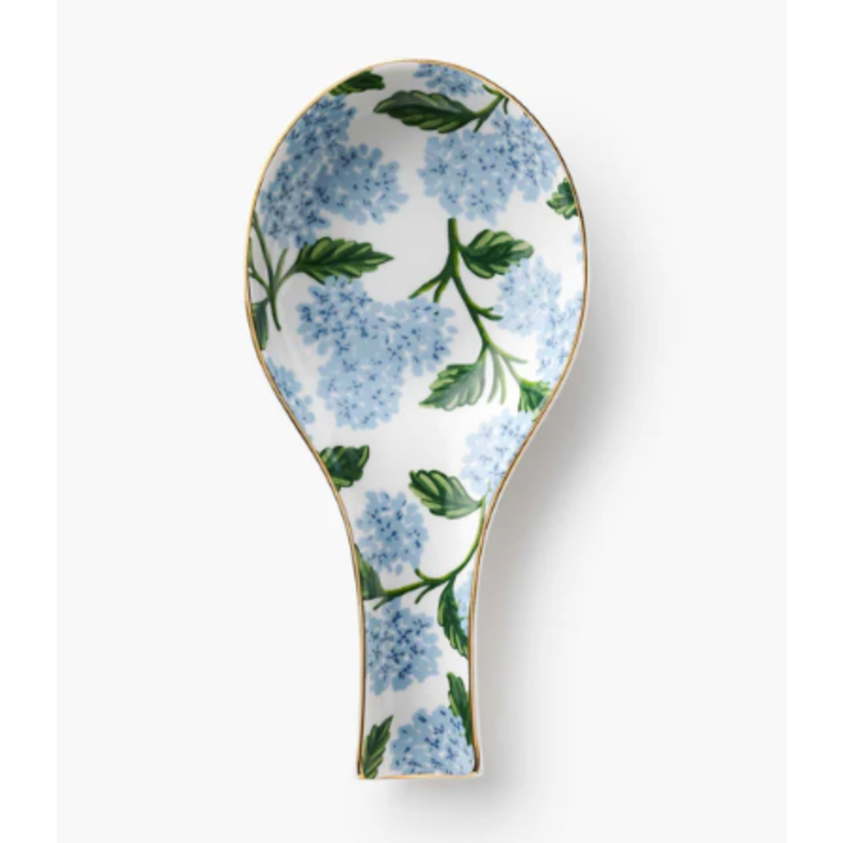 Rifle Paper Co. Hydrangea Porcelain Spoon Rest
