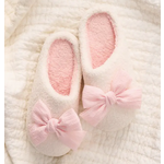The Darling Effect Fuzzy Slippers Betty Bow