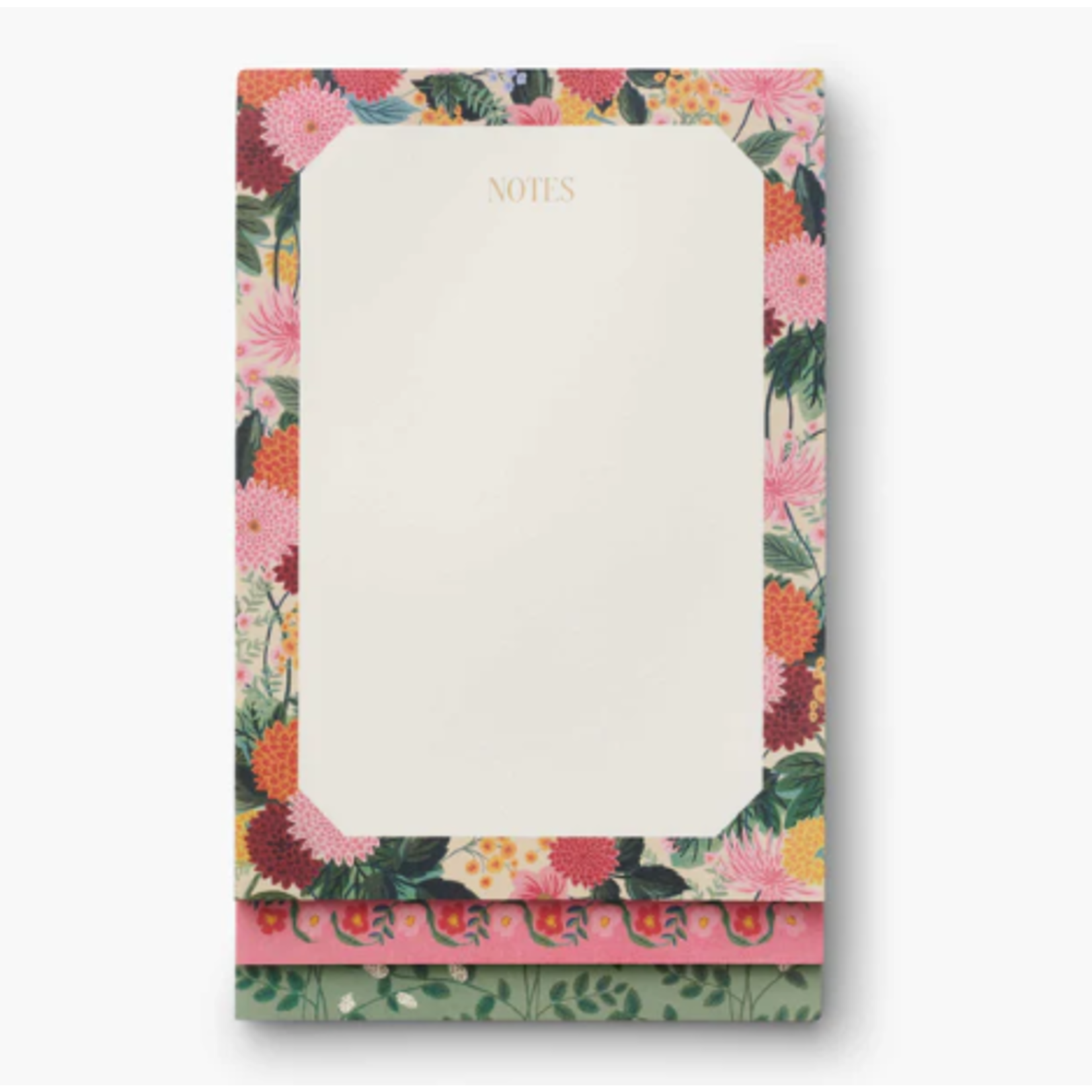 Rifle Paper Co. Dahlia Tiered Notepad