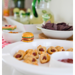 Nora Fleming for the bun of it (hamburger)