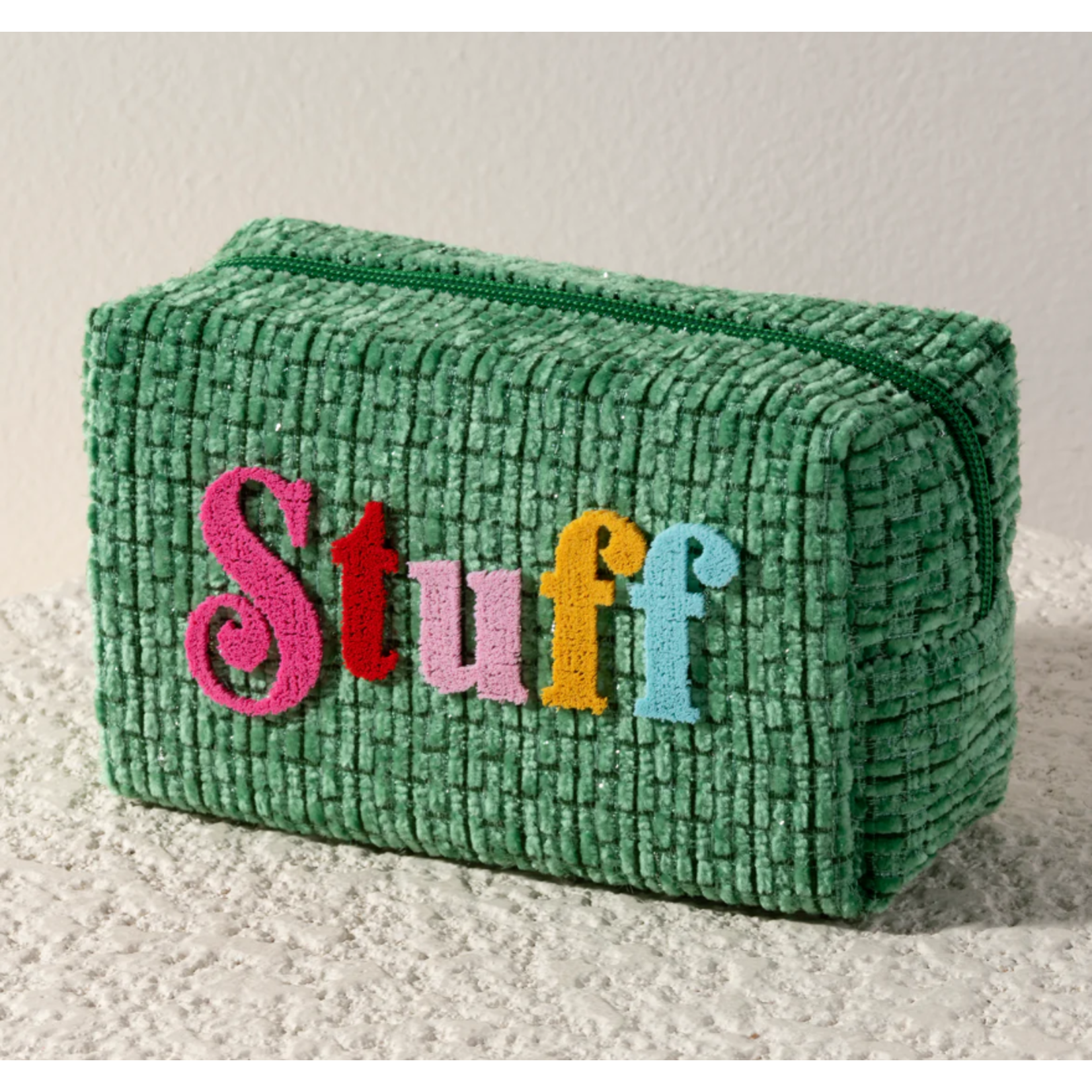 Stuff Zip Pouch, Green