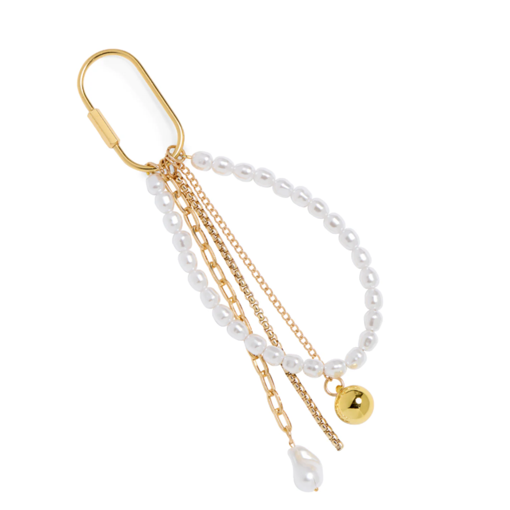 Pearl Chain Bag Charm