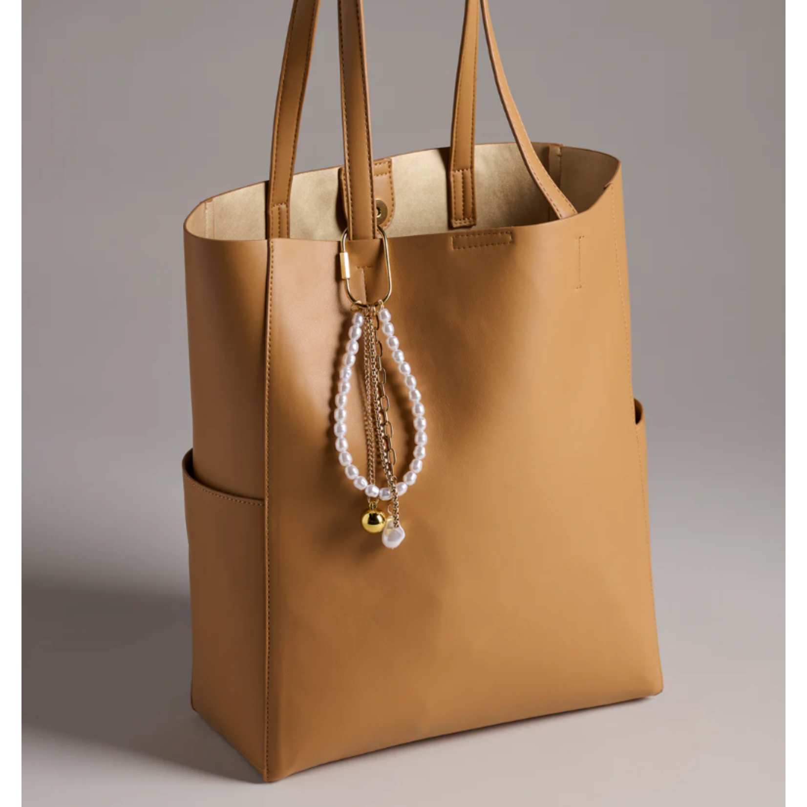 Pearl Chain Bag Charm