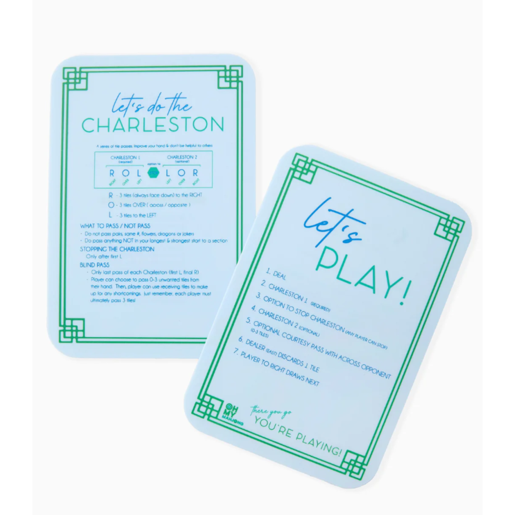 Oh My Mahjong Light Blue Shuffler