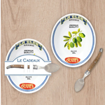 Le Cadeaux Olive Bowl w/ Wood Spoon Gift Set