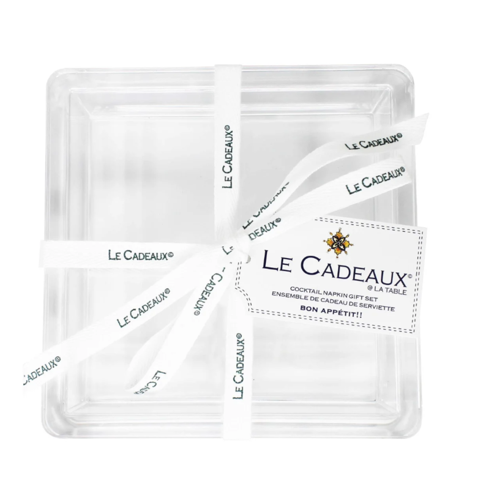 Le Cadeaux Acrylic Holder for Cocktail Size Napkins