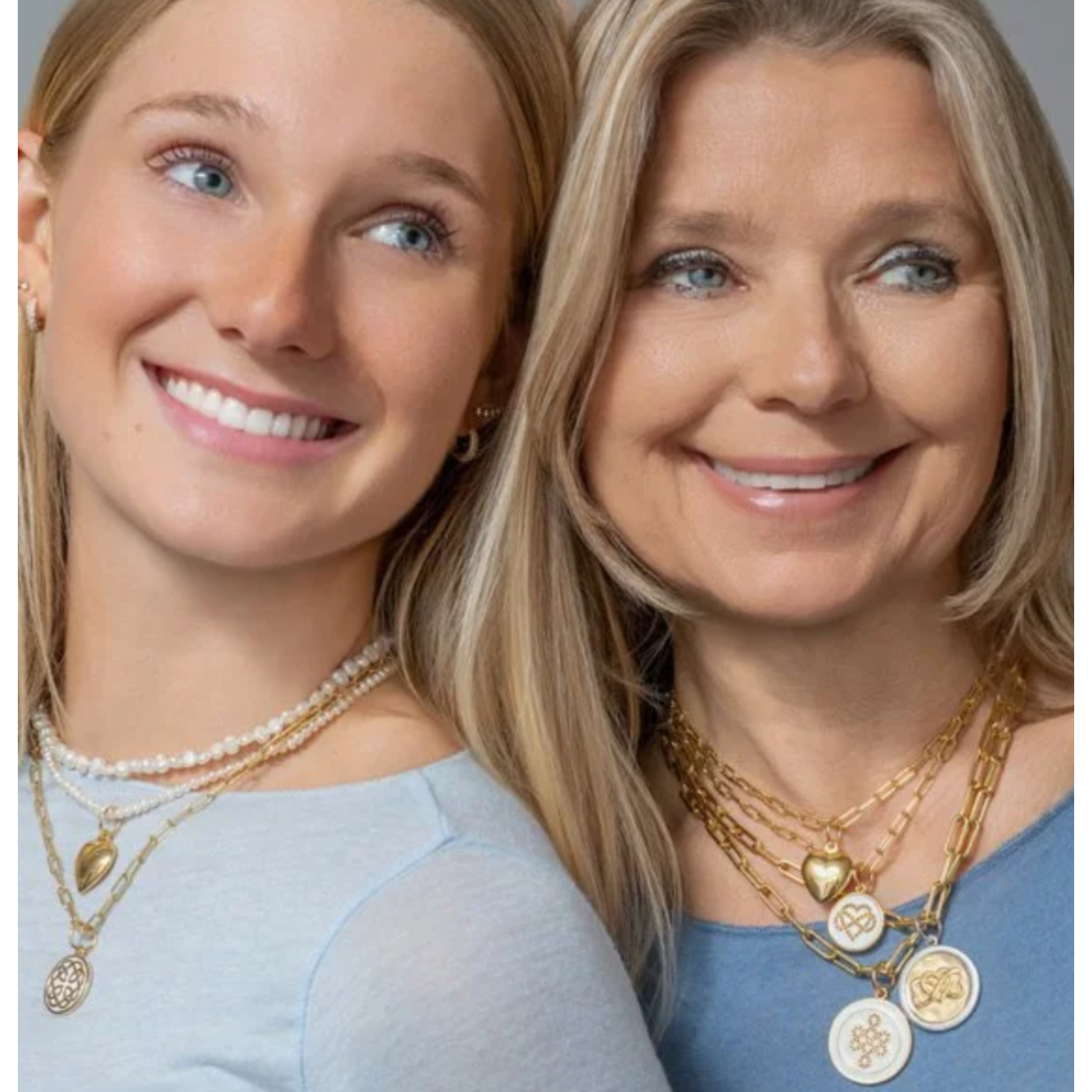 Lola Puffy Heart Gold Medium