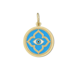 Lola Evil Eye All Gold Turquoise - Small